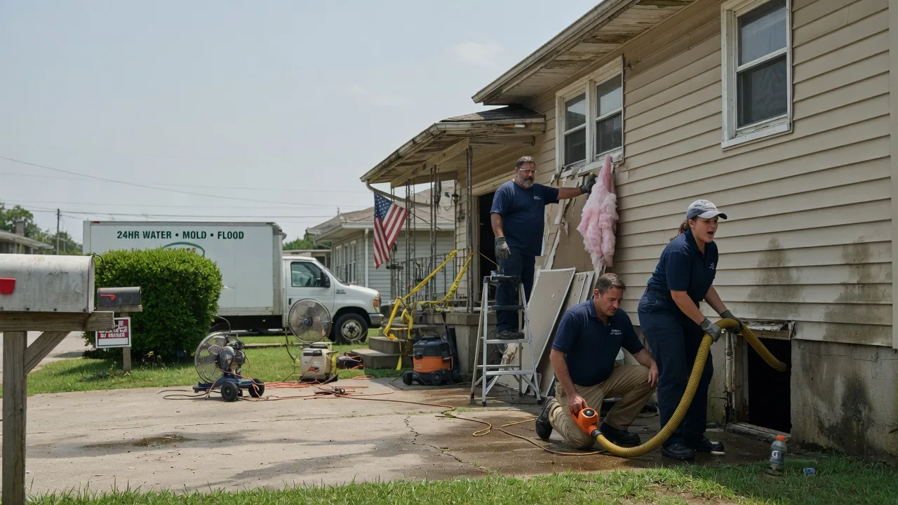 Water Damage Repair in Farmersburg, IN near me